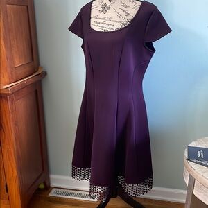 Elegant Purple Dress